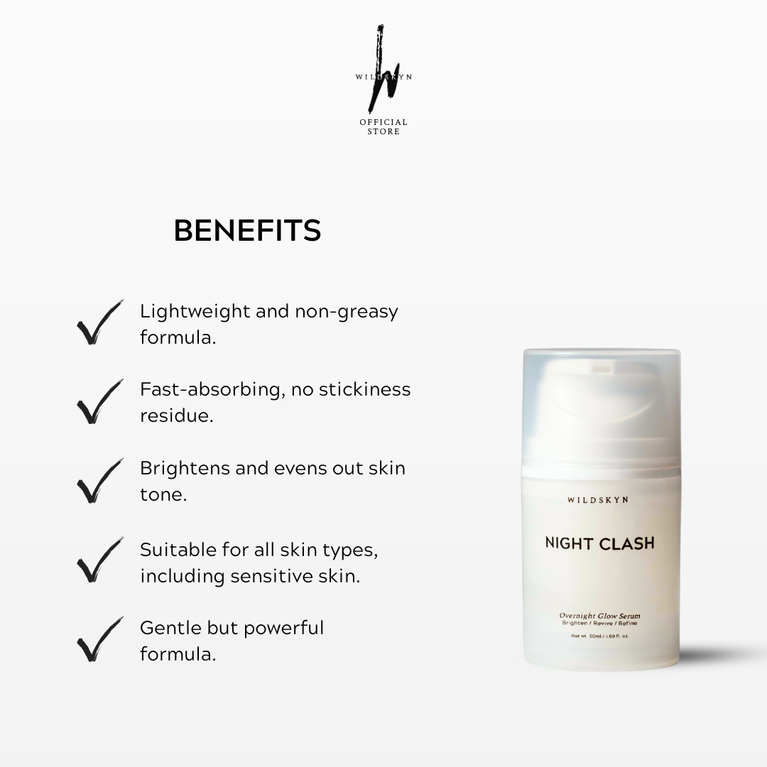 Night Clash Overnight Glow Serum 50mL