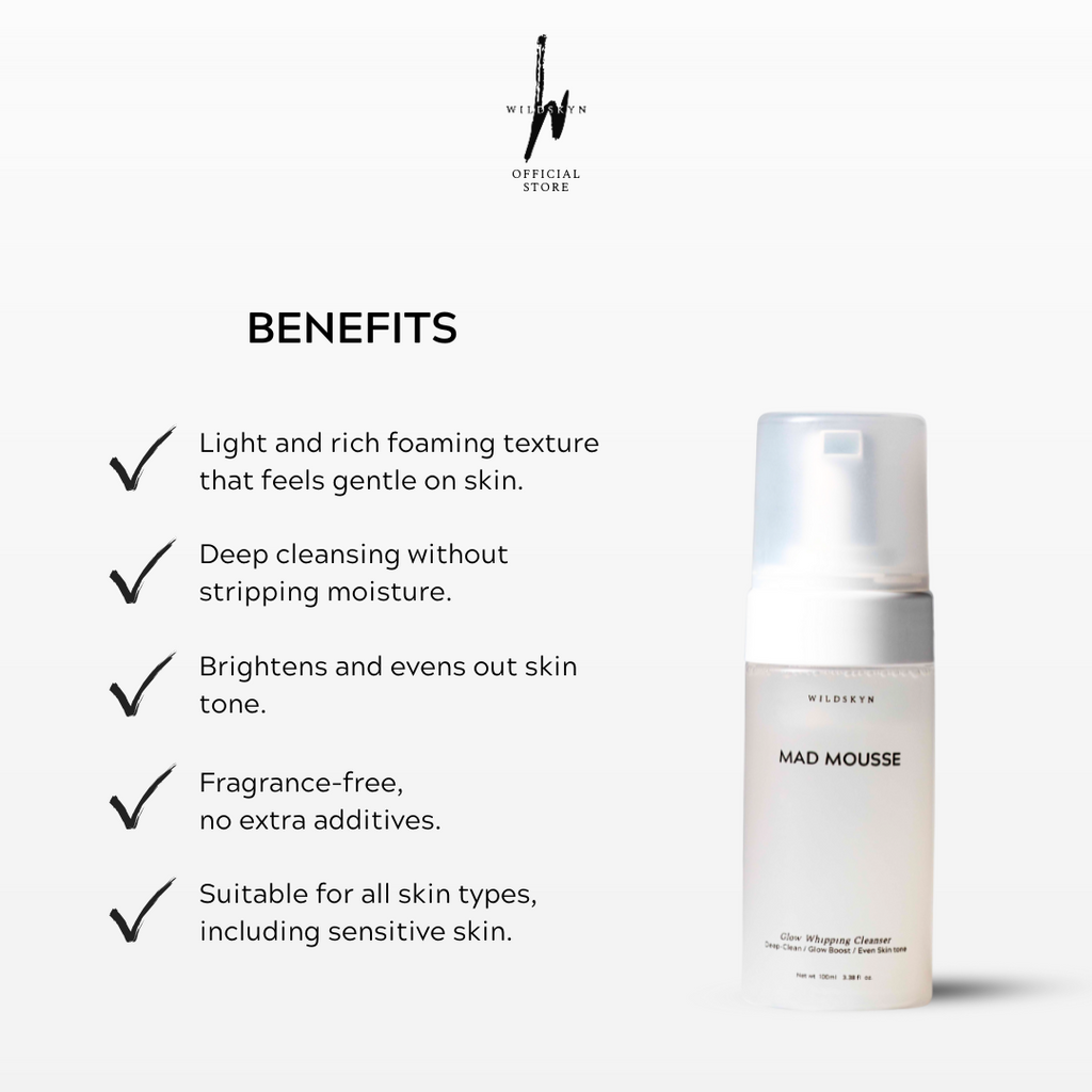 Mad Mousse Glow Whipping Cleanser 100mL